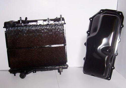 Radiator and Gas Tank